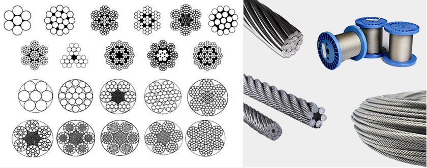 Cuerda de alambre de acero, cable de acero