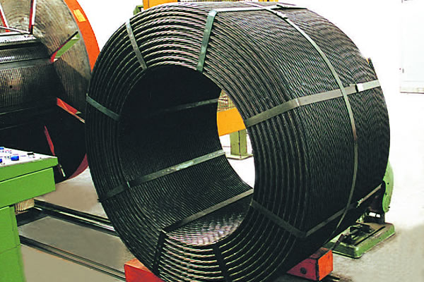  Cordón de acero para hormigón pretensado 